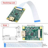 For Raspberry Pi IN Module, HDMI-Compatible to CSI-2, Inpute to 1080P25Fps for Raspberry Pi 4B/3B+/3B/Pi Zero/Zero W