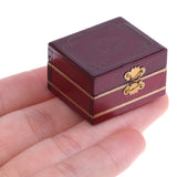 1pc Mini Jewelry Box Model Dollhouse Miniatures Children DIY Miniatures Doll House Furniture Toy House 1:12 Accessories