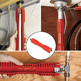 Faucet Sink Installer Wrench Adjustable Water Pipe Double End Wrench Basin Bottom Pliers Sleeve Faucet Installation Plumber Tool