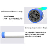 10W Portable Night Light Magnetic Hook RGB Colorful Music Lights LED Bluetooth Emergency Warning Lamp For Home Travel