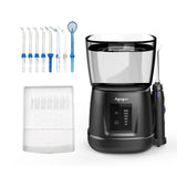 Oral Irrigator V700P Waterproof IPX7 Teeth Cleaner 1000ml Capacity Water Flosser Portable Dental Oral Flosser With 8pcs Jet Tips