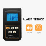 Radiation Tester Dose Alarm X/ γ/ Hard β Ray Detecting Current &amp;Cumulative DER Display Geiger Counter Dosimeter Monitor
