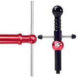 SWTXO Derailleur Hanger Alignment Gauge Aluminum Alloy Bike Tail Hook Calibration Tools for Mountain Bike Maintenance