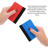 13 Pieces Felt Edge Squeegee Car Wrapping Tool Kits Felt Squeegee Applicator Tool Car Vinyl Window Wrap Tint Tool