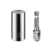 Universal Torque Wrench  Magic Spanner Grip Multi Function Universal Ratchet Socket 7-19mm Power Drill Adapter Hand Tools