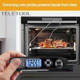 Food Thermometer Digital Kitchen Thermometer Meat Water Milk Cooking Measure Tool BBQ Waterproof Cooking Tools Dual Probe Design