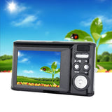 C4 Mini Digital Camera COMS Sensor LCD Display Face Detection Birthday Anti Shake Zoom Portable Ultra Thin HD Travel Gift Clear