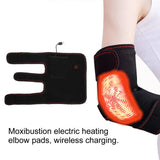 Orthopedic Brace USB Electric Heating Elbow Pad Warming Therapy with Moxibustion Bag Braces Supports