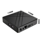 For Android 9.0 TV Box 4GB RAM 32GB ROM Smart TV Set Top Box Amlogic S905 Mx+s QPro 4K Home Audio Video Equipment