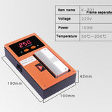 Phone Bezel Frame Separator Middle Frame Separate Heating Plate Machine for iPhone LCD Frame Separate CPU Glue Remove Machine