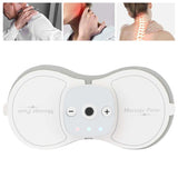 Mini Electric Neck Stickers Pain Relief Shoulder Body Cervical Spine Massage Stimulator 7 Levels Massage Strength