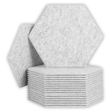 18 Pack Acoustic Panels Sound Proof Padding,Hexagon Sound Dampening Panels for Home,Sound Insulation &amp;Acoustic Treatment