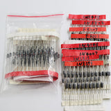 14 values 140pcs 25 values 250pcs 27 values 270pcs 8 values 100pcs 1W Zener diode kit DO-41 3.3V-30V component diy kit f