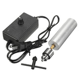 Us Plug Dc 6V-24V Mini Electric Hand Drill 385 Dc Motor With Jt0 Chuck Adjustable Speed Diy Tool Durable