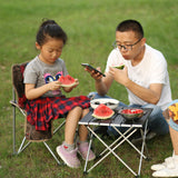 Folding Camping Table Waterproof Family Cooking Hiking and Picnic Low Mini Compact and Backpacking Outdoor Table