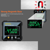 KKMOON Digital Level Protractor Inclinometer Four-side Mag-netic Level Angle Meter Angle Finder Level Box Angle Measuring Tool