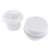 12V RV Ceiling Fan Roof Vent with LED Light for Camper Trailer Motorhome