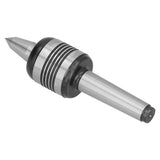 Heavy Duty Live Tailstock Center 60 Degree Rotary Morse Taper Lathe Metal Turning MT2 Rotary Live Center Shaft for Woodworking
