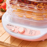 220V 5 Layers Fruit Vegetables Herb Meat Drying Machine Household MINI Food Dehydrator For Pet Meat Dehydrated Snacks Air Dryer