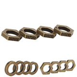 Emergency Survival Ring Self Defence Rings Smooth Surface for Emergenc for Survival