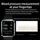 Smart Watch S6T Men Women Medical Grade Air Pump Blood Pressure + Airbag Sphygmomanometer Body Temperature Heart Rate Health
