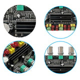 TPA3116D2 Bluetooth 5.0 Digital Power Amplifier Board 2.1 Channel 100W+50Wx2 High Power with AUX Interface