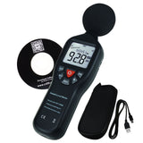 Sound Level Meter with Data Record Function High Accuracy Measuring 30dB-130dB with Backlit Display Compact Professional