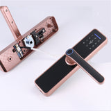 WAFU Tuya WIFI Fingerprint Indoor Electronic Lock Smart Fingerprint Password Card Office Door Lock for Hotel Home Tenants