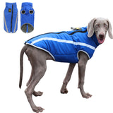 Winter Warm Hond Kleding Waterdicht Pet Gewatteerde Vest Rits Jas Jas Voor Kleine Medium Grote Honden Hond Kostuum Ropa Para pe