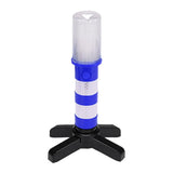 2PC LED Traffic Light Magnetic Flashlight Emergency Baton Car Warning Light Road Security Flashing Strobe Lamp With Storage Case
