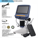 Andonstar USB Digital Microscope with screen for phone repair soldering tool bga smt jewelry appraisal biologic use kids gift