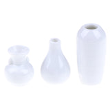 1/2/5/6pcs/lot Cute Vintage Porcelain Flowerpot Vase Jar 1:12 Scale Handcrafted Doll House Miniature Dollhouse Accessories