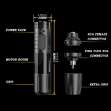 EZ EvoTech Wireless Battery Tattoo Pen Machine Intelligent Customized External Rotor Brushless Motor 5 Colors