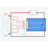 Dropship-Bms 17S 40A 60V 18650 Lithium Battery Load Balancer Board Common Port Short Circuit Protection Electric Bike Scooter