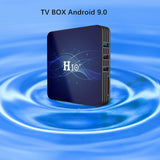 Android 9.0 H10+ Smart TV Box Dual Band Wifi Bluetooth 4.0 2+16G TV Box LED Display WIFI 4K Smart Media Player