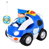 Funny Electronic Music Toy Radio Control Car Component MINI Cartoon RC Race Baby Car Radio Control Music Toy Gift For Children