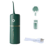 280ML Portable Oral Irrigator Usb Rechargeable Water Flosser Dental Water Jet Water Tank Waterproof Teeth Cleaner Cordless
