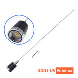 SDN1 NMO Antenna Daul Band VHF/UHF 134MHz&amp;430Mhz 100W 2.15dB for Mobile Ham Car Radio walkie talkie High Gain Antenna