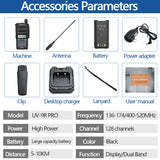 Baofeng Waterproof UV-9R PRO IP68  Dual Band 136-174/400-520MHz Radio Upgraded Of UV9R Walkie Talkie 50KM Range UV-XR BF-9700