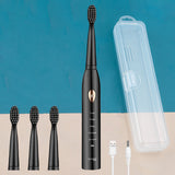 Ultrasonic Sonic Electric Toothbrush Rechargeable Tooth Brushes Washable Electronic Whitening Teeth Brush Adult Timer Brush