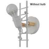 1 Nordic wall lights creative personality small child climb stair wall lamp aisle corridor children's room bedside lamp bedroom