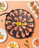 30cm Diameter Electric Crepe Maker Household Non-stick Baking Pan Home Appliance Pancake Baker Machine 220V