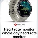 Men Smart Watch K37 GPS Outdoor Sport Fitness Tracker Bracelet Big Battery Super Long Standby Health Monitoring Smartwatch