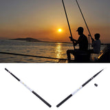 Fishing Rod 3.6-7.2m Fiberglass Ultra Light Telescopic Carp Outdoor Tackle