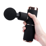 Mini Massage Gun Handle USB Electric Massager Therapy Pocket Multicolor Massage Gun Muscle Body Pain Relief Fascia Gun with box