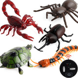 Robotic Insect Prank Toys Trick Electronic Pet RC Simulation Scorpion Beetle Remote Control Smart Animal Model Children Gift