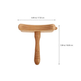 Practical Guasha Stick Guasha Rod Wooden Scrapping Stick Scraping Tool