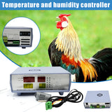 Multifunction Egg Incubators Controller Smart Digital Display Temperature and Humidity Controller Incubation Accessories JA55