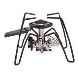 Foldable Gas Stove Firm Support Gas Stove Strong Firepower Easy Adjustment Portable Aluminum Alloy for Picnic