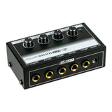 MH400 guitar Microphone ts 6.35 mm 1/4”jack 4 in to 1 Professional Ultra Low Noise Audio Sound Mixer Amplifier for Keyboards Mix